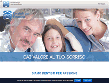 Tablet Screenshot of dentalvillage.it